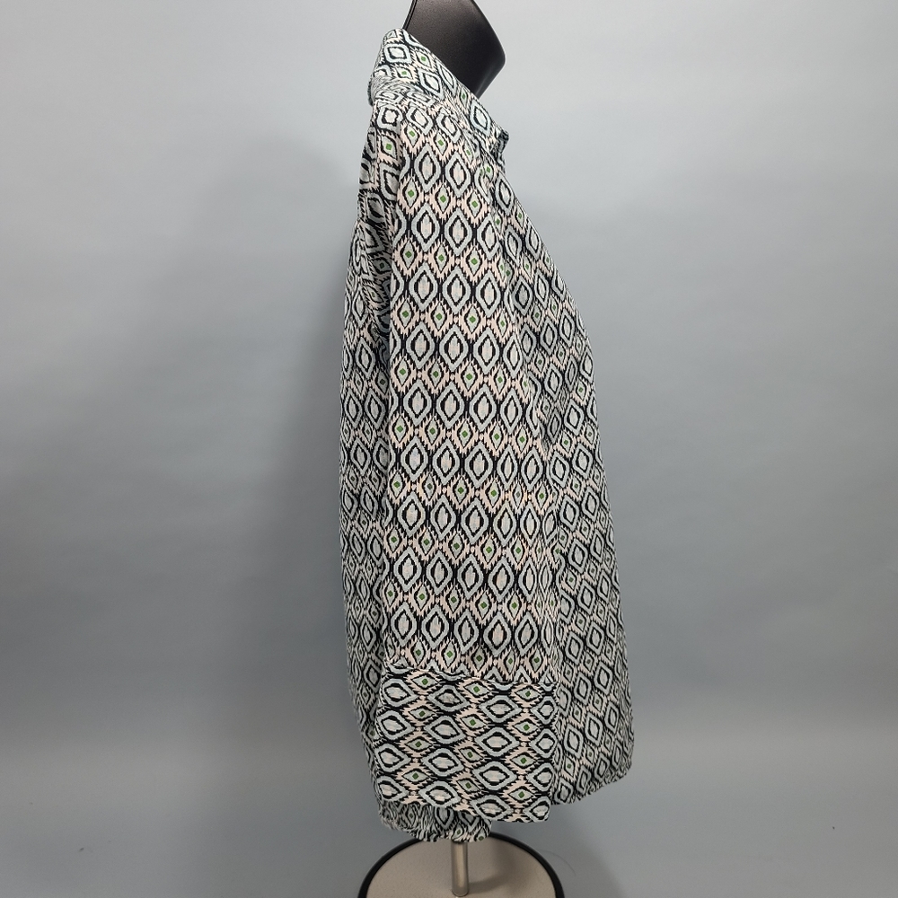 Foxcroft Wrinkle Free Button Down Statement Sleev… - image 4